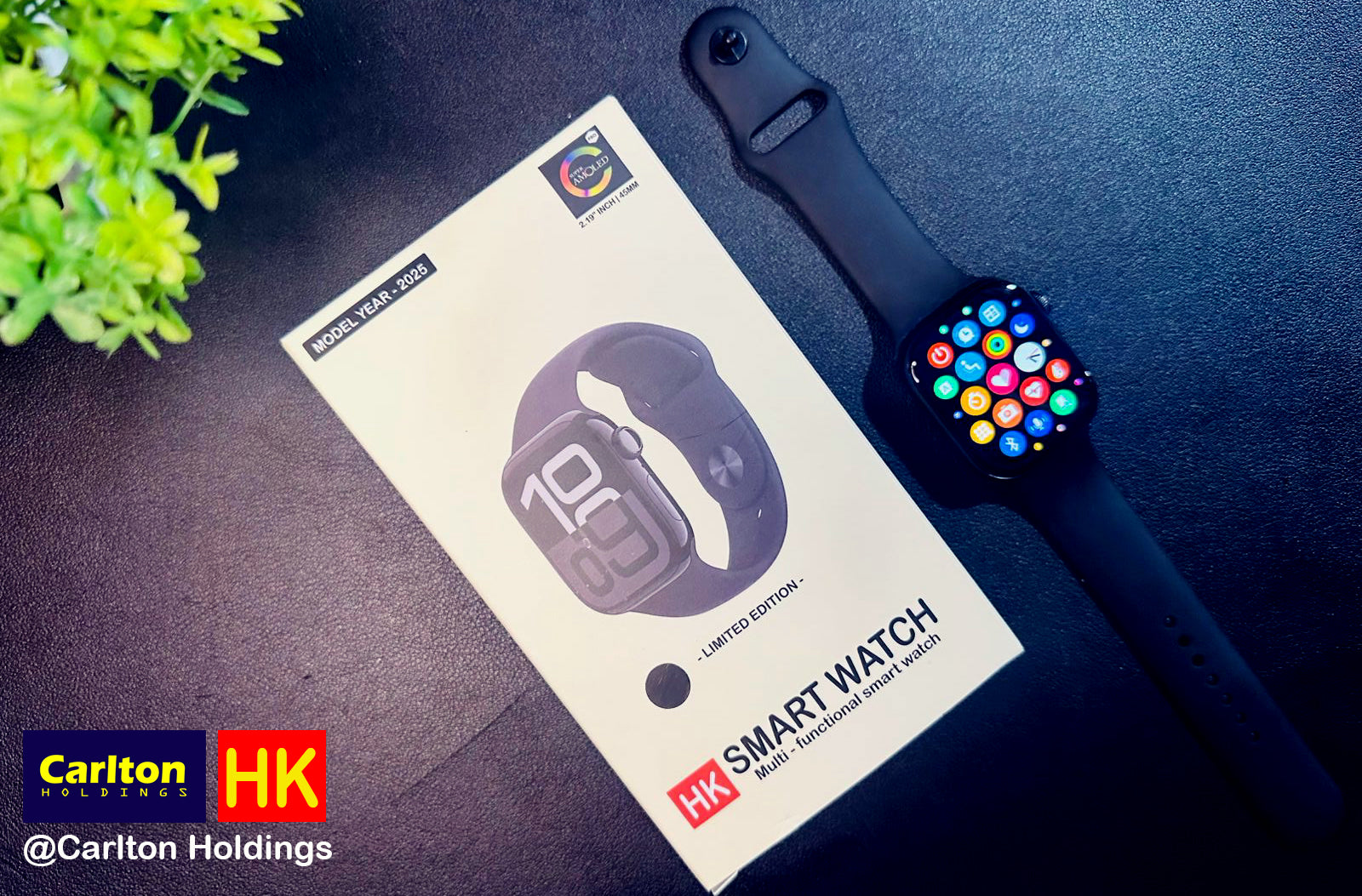 HK GENERATION 10 LIMITED EDITION WATCH FULL SCREEN 45mm Gent's and women's watch