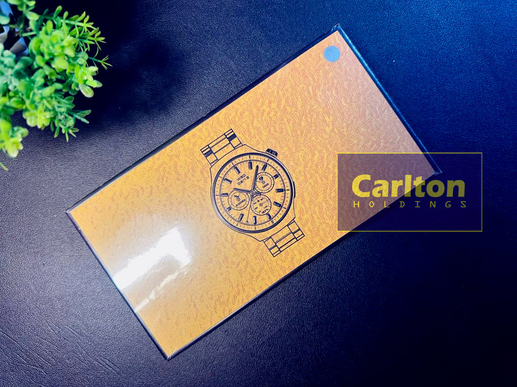 G4 Watch Pro Gold Black Silver Round watch