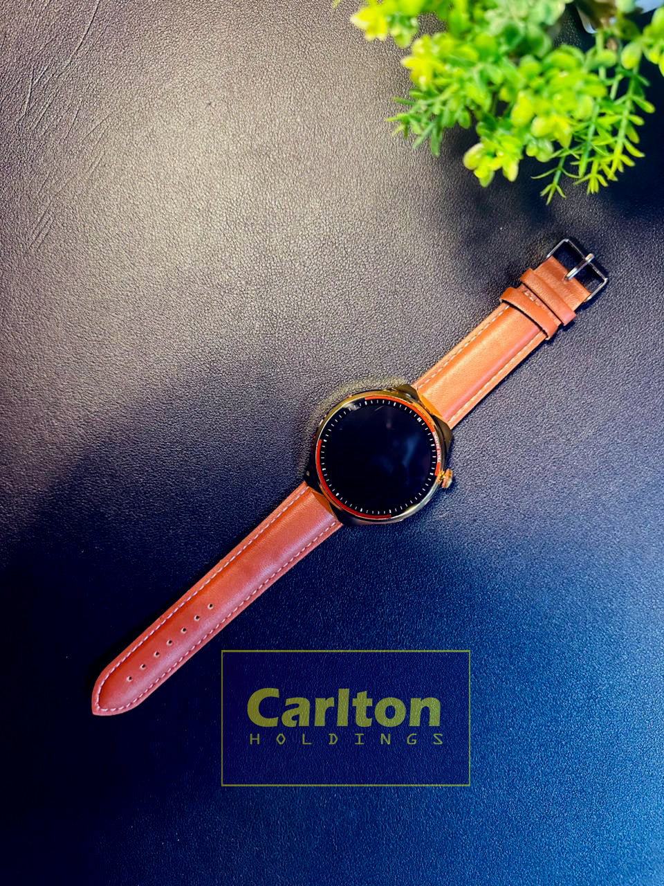 G4 Watch Pro Gold Black Silver Round watch