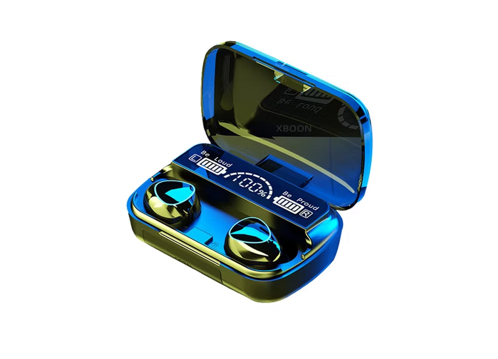 M10 Power Bank Earbuds 9D Bass sounds Touch sensitve